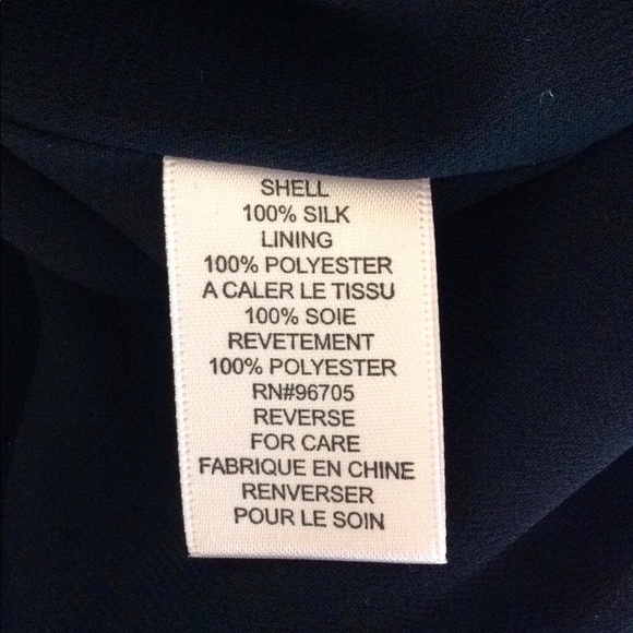 Rebecca Taylor 100% Silk Empire Waist Dress Sz 2 - Picture 6 of 8